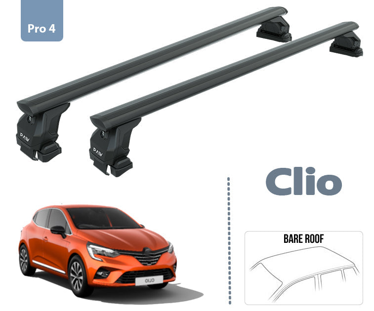 For Renault Clio 5 Roof Rack System Carrier Cross Bars Aluminum Lockable High Quality of Metal Bracket Black For Renault Clio 5 Roof Rack System Carrier Cross Bars Aluminum Lockable High Quality of Metal Bracket Black
